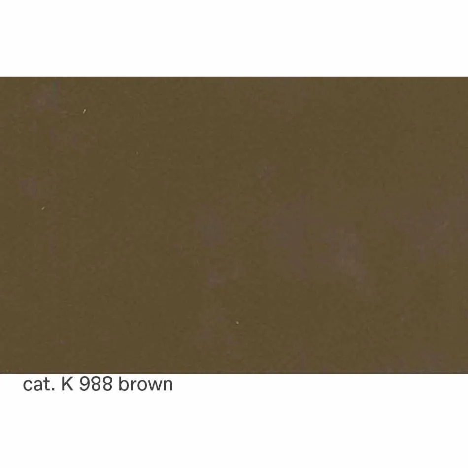 3-zitsbank bekleed met leer met gelakte poten Made in Italy - Idra Viadurini