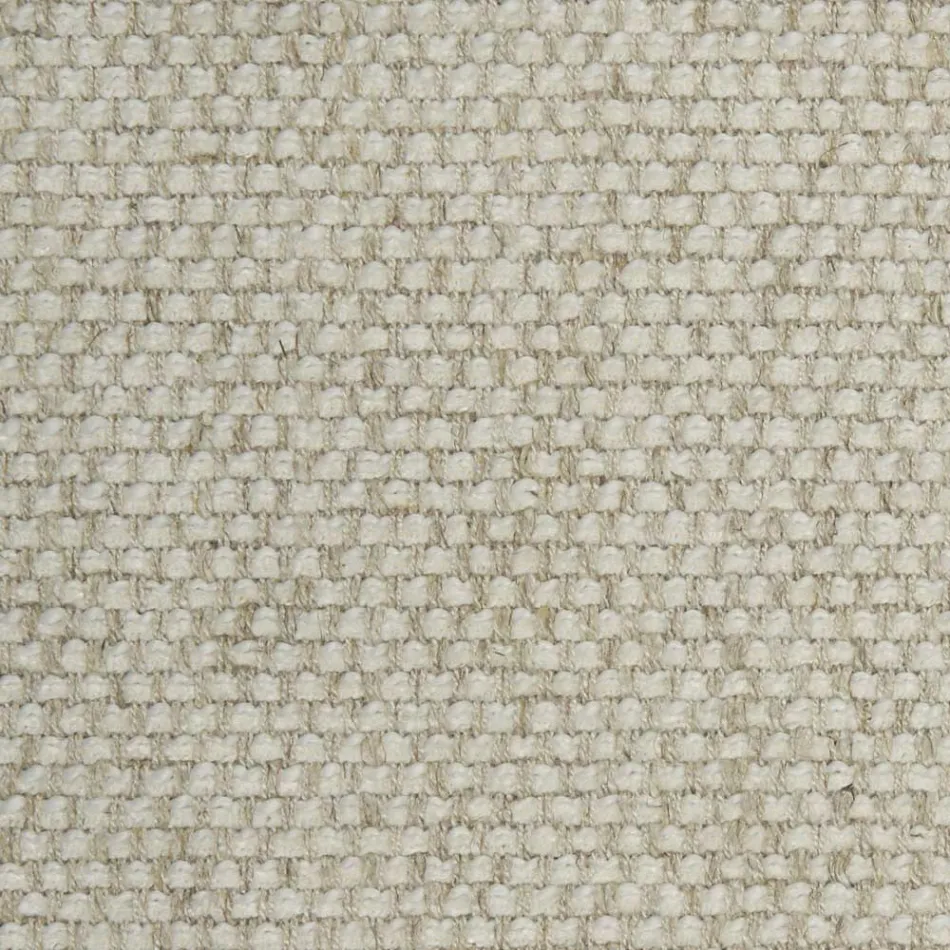 Hoekbank rechts met onderstel van extra helder glas Made in Italy - Rory Viadurini