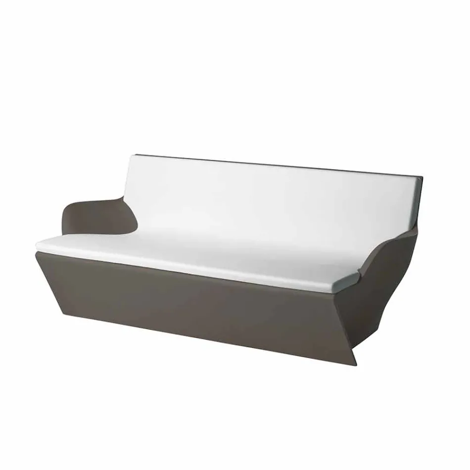 Schuif met armleuningen Slide Kami Yon gekleurd ontwerp gemaakt in Italië Viadurini