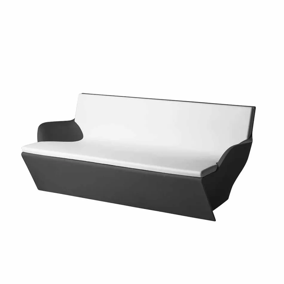 Schuif met armleuningen Slide Kami Yon gekleurd ontwerp gemaakt in Italië Viadurini