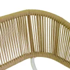 Bank met fauteuils en salontafel in wit aluminium voor de tuin - Tenda Viadurini