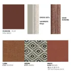 3-zits buitenbank met kussens Made in Italy - Emmacross by Varaschin Viadurini