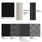 Buitenbank met kussens inbegrepen Gemaakt in Italië - Emmacross door Varaschin Viadurini