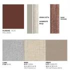 Buitenbank met kussens inbegrepen Gemaakt in Italië - Emmacross door Varaschin Viadurini