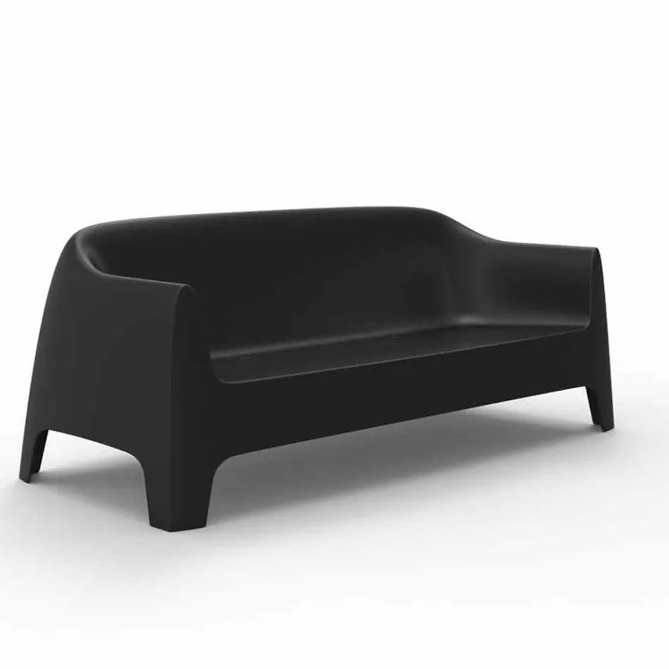 Modern design outdoor sofa Solid van Vondom in polypropyleen Viadurini