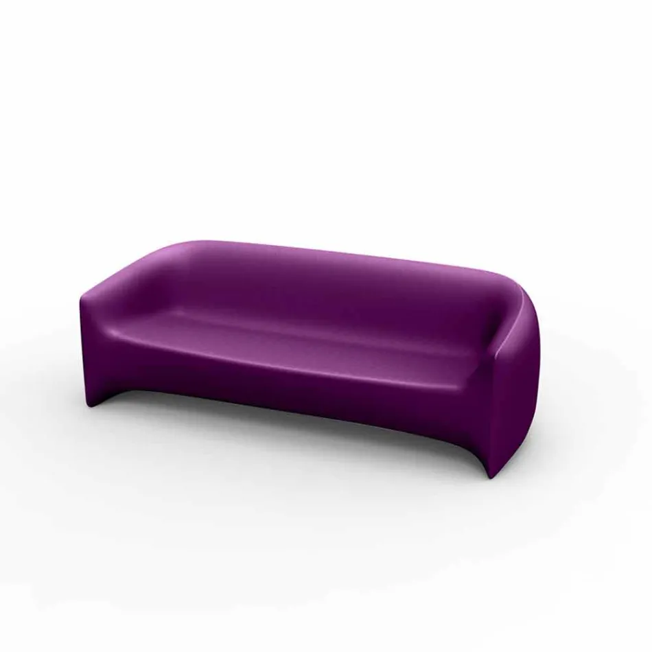 Design buitenbank in Blow by Vondom polyethyleenhars Viadurini