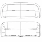 Design buitenbank in Blow by Vondom polyethyleenhars Viadurini