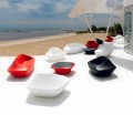 Modern design outdoor sofa Ufo van Vondom in polyethyleen hars
