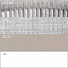 Stapelbare tweezitsbank voor buiten, gestoffeerde stof - Smart van Varaschin Viadurini