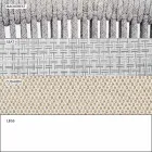 Stapelbare tweezitsbank voor buiten, gestoffeerde stof - Smart van Varaschin Viadurini