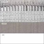 Stapelbare tweezitsbank voor buiten, gestoffeerde stof - Smart van Varaschin Viadurini