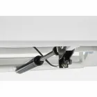 Buitenbank van stof en aluminium met verstelbare rugleuning - Nathy Viadurini