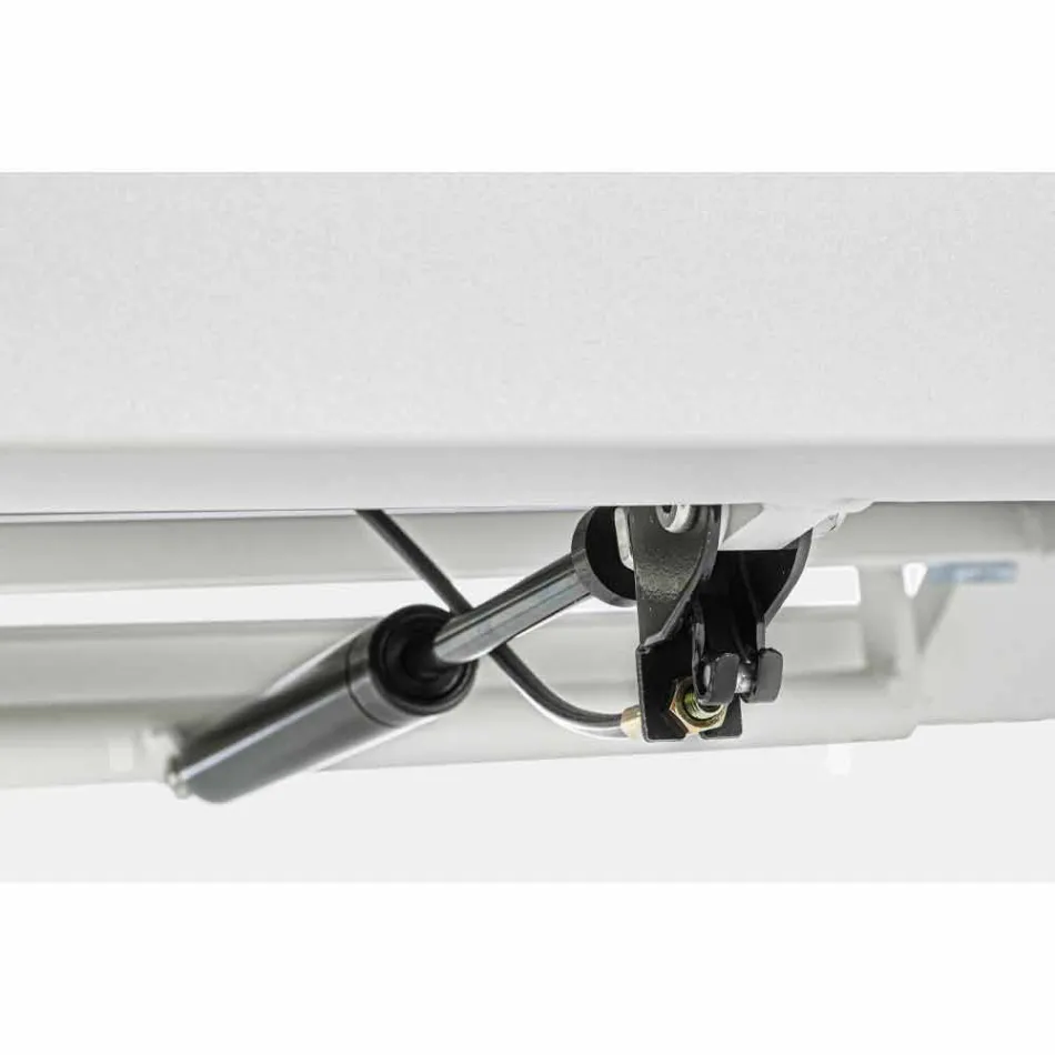 Buitenbank van stof en aluminium met verstelbare rugleuning - Nathy Viadurini