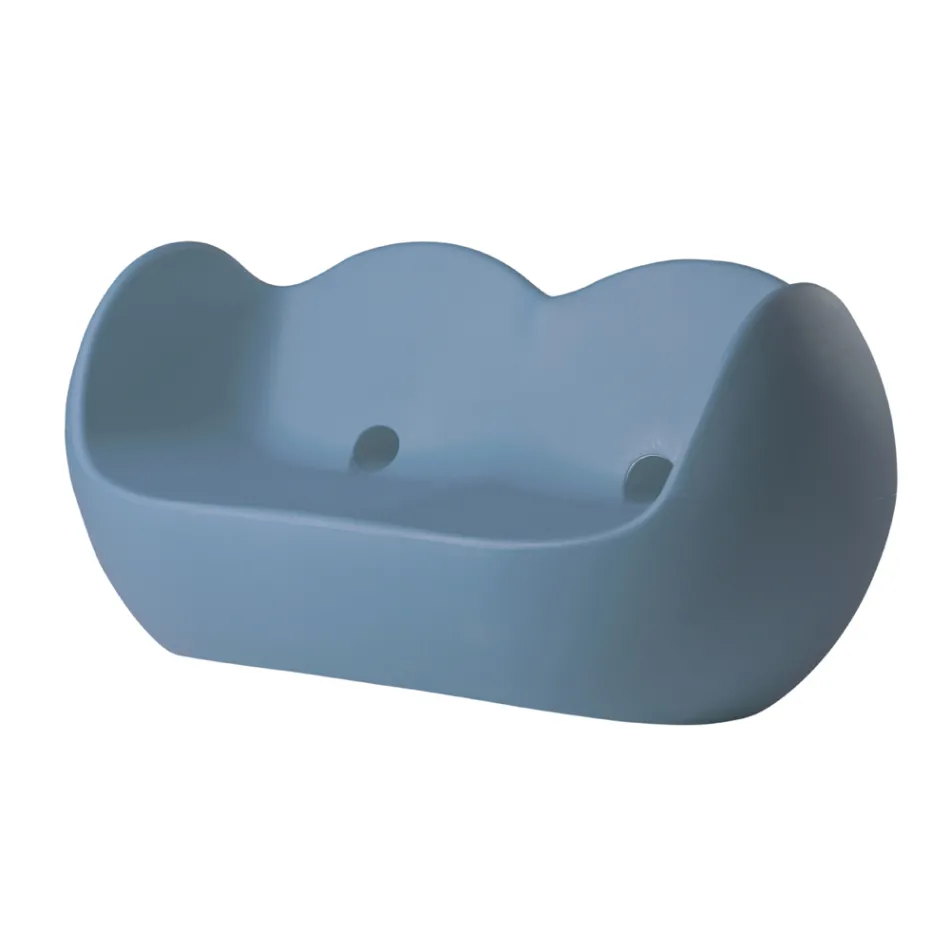 Slide Blossy Buitenbank Modern Design Gemaakt in Italië Viadurini