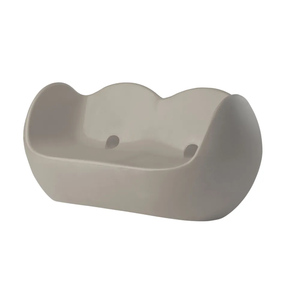 Slide Blossy Buitenbank Modern Design Gemaakt in Italië Viadurini