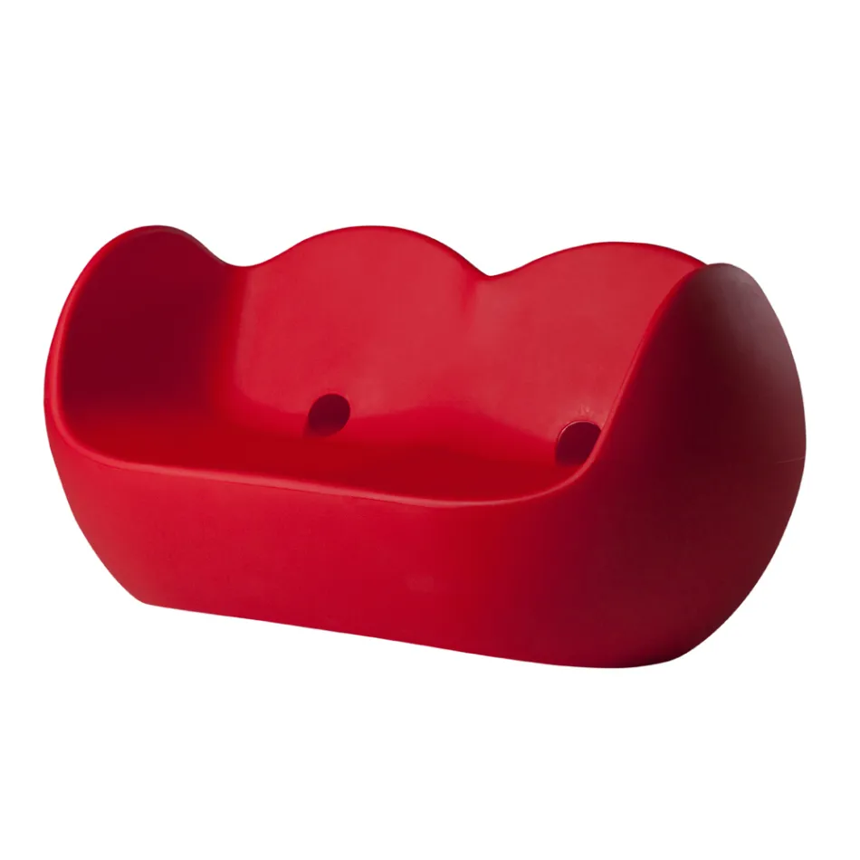 Slide Blossy Buitenbank Modern Design Gemaakt in Italië Viadurini