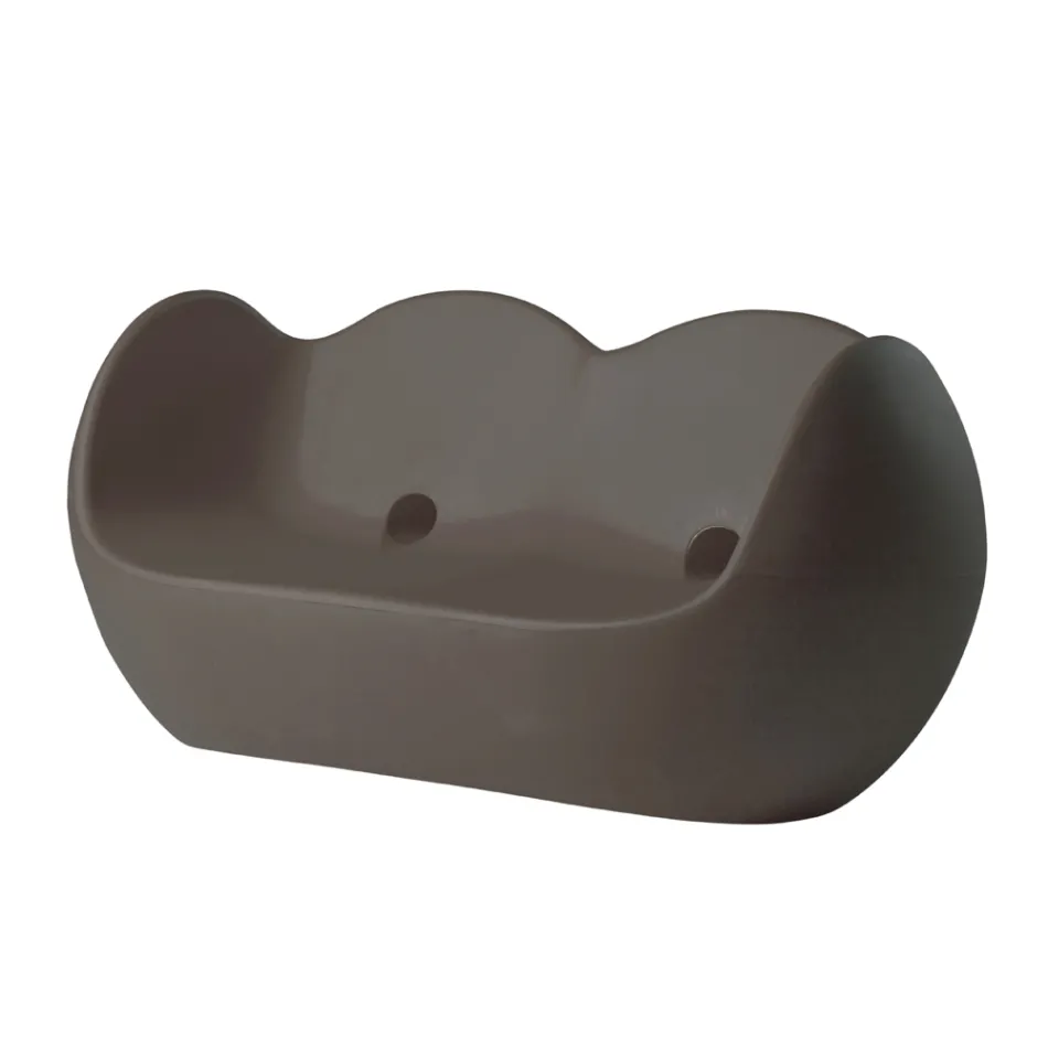 Slide Blossy Buitenbank Modern Design Gemaakt in Italië Viadurini