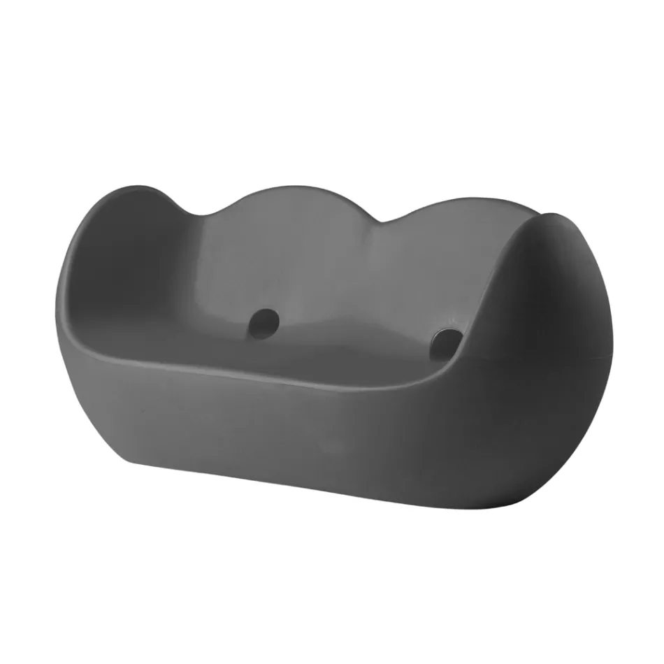 Slide Blossy Buitenbank Modern Design Gemaakt in Italië Viadurini