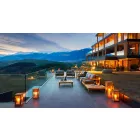 Moderne buitenzitbank Varaschin Bali met zachte kussens Viadurini