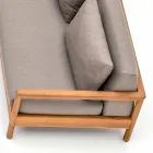 Moderne buitenzitbank Varaschin Bali met zachte kussens Viadurini