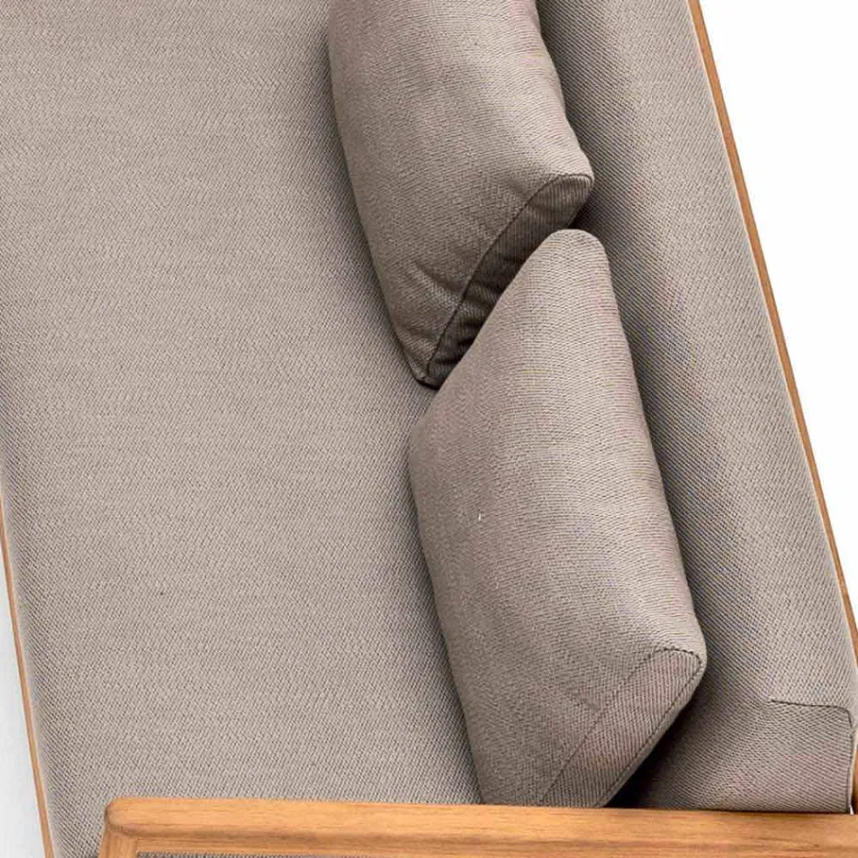 Moderne buitenzitbank Varaschin Bali met zachte kussens Viadurini