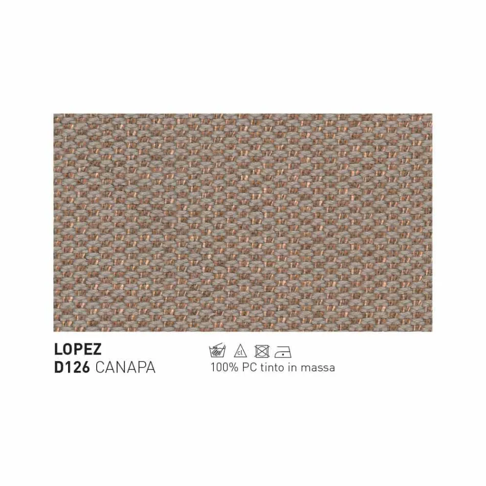 Moderne buitenzitbank Varaschin Bali met zachte kussens Viadurini