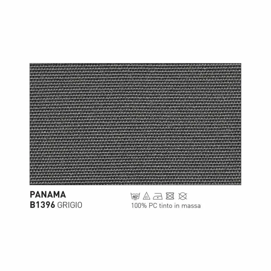 Moderne Varaschin Emma outdoor sofa in stof en metaal Viadurini