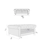 Binnenbank verkrijgbaar in verschillende maten Made in Italy - Vivace Viadurini