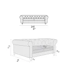 Binnenbank verkrijgbaar in verschillende maten Made in Italy - Vivace Viadurini