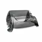 Sofa met een modern design in Jolly gerookte plexiglas, made in Italy Viadurini