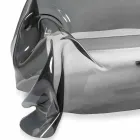 Sofa met een modern design in Jolly gerookte plexiglas, made in Italy Viadurini