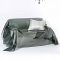 Sofa met een modern design in Jolly gerookte plexiglas, made in Italy