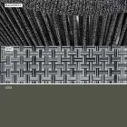 Tweezits Tuinstapelbank Aluminium en Stof - Smart By Varaschin Viadurini