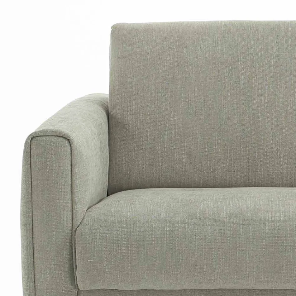 Moderne design slaapbank in stof gemaakt in Italië Filippo Viadurini