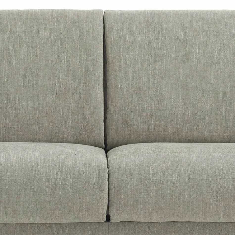 Moderne design slaapbank in stof gemaakt in Italië Filippo Viadurini