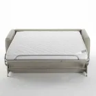 Moderne design slaapbank in stof gemaakt in Italië Filippo Viadurini