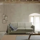 Moderne design slaapbank in stof gemaakt in Italië Filippo Viadurini