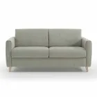 Moderne design slaapbank in stof gemaakt in Italië Filippo Viadurini