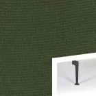 Modern design slaapbank Zeal van Innovation in gewatteerde stof Viadurini