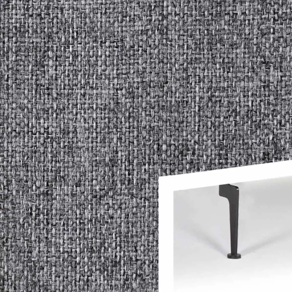 Modern design slaapbank Zeal van Innovation in gewatteerde stof Viadurini