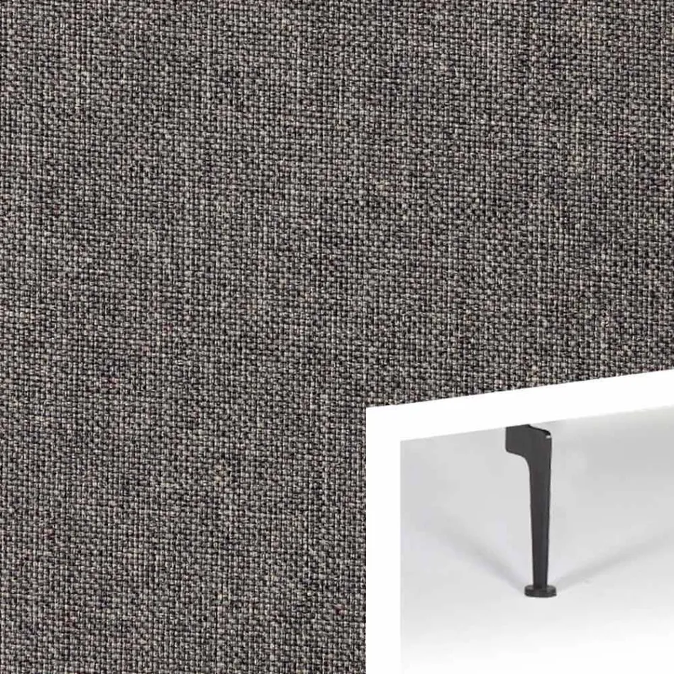 Modern design slaapbank Zeal van Innovation in gewatteerde stof Viadurini