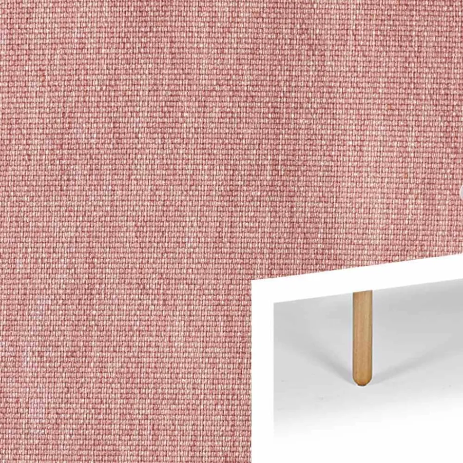 Modern design slaapbank Zeal van Innovation in gewatteerde stof Viadurini