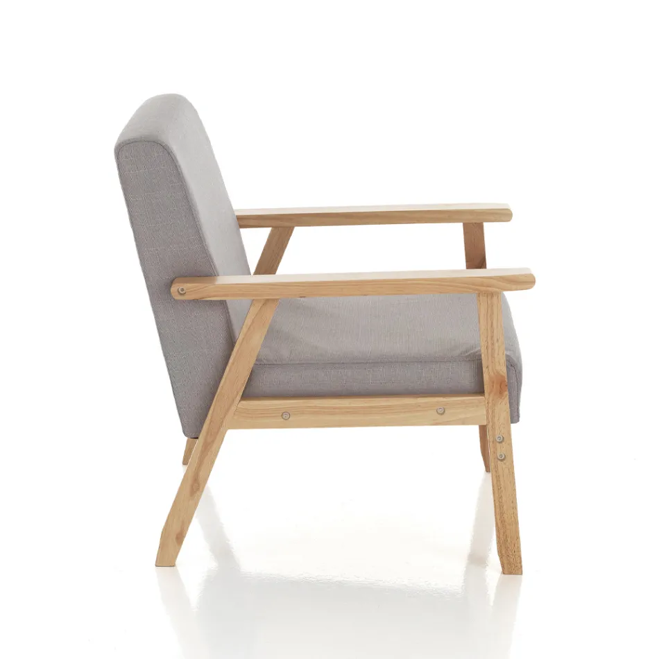 Bank gemaakt van massief grenenhout - Xenon Viadurini