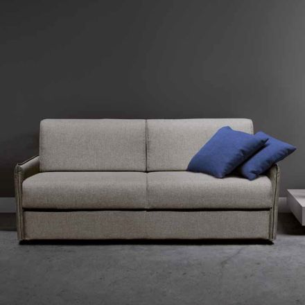 Sofa omvormbaar tot 2- of 3-zits bedstof Made in Italy - Geneviev Viadurini