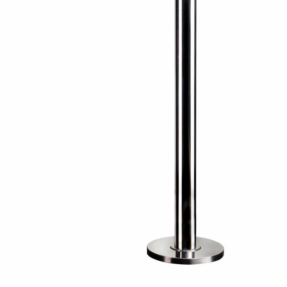 Buitendouche met roestvrijstalen schroefkraan Made in Italy - Yuki Viadurini