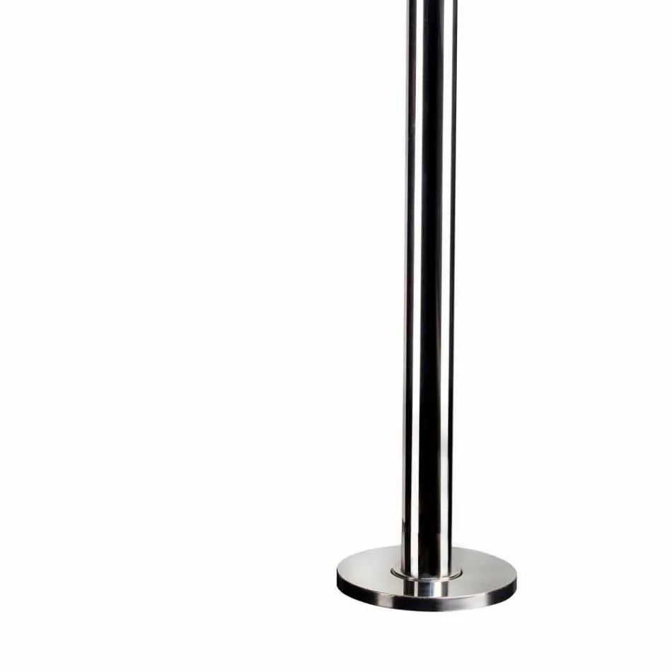 Tuindouche met ingebouwde roestvrijstalen douchekop Made in Italy - Yuki Viadurini