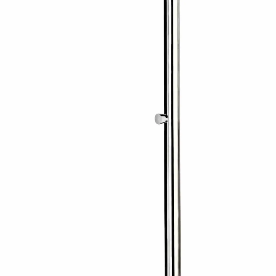 Roestvrijstalen buitendouche met getimede kraan Made in Italy - Modeo Viadurini