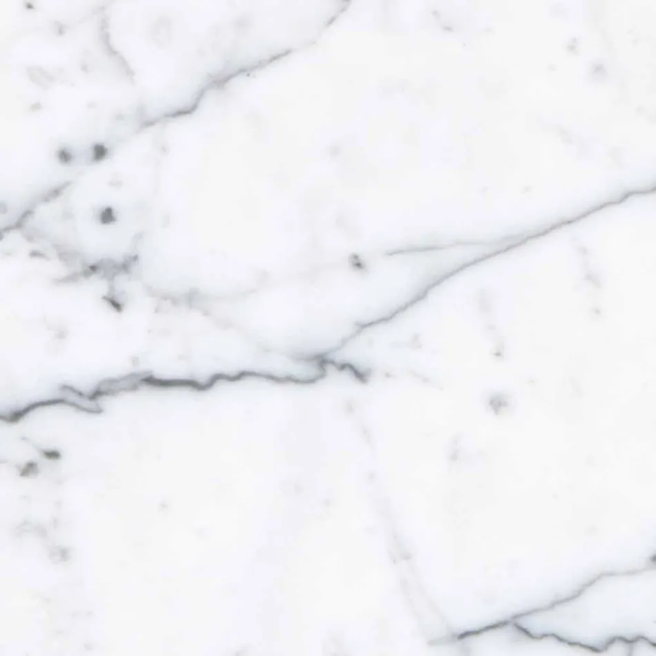 Twee onderzetters in wit en grijs marmer met kurk gemaakt in Italië - Jessa Viadurini