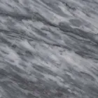 Twee onderzetters in wit en grijs marmer met kurk gemaakt in Italië - Jessa Viadurini