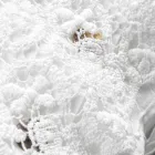 Linnen kussensloop met wit kant voor luxe designbed Made in Italy - Kiss Viadurini